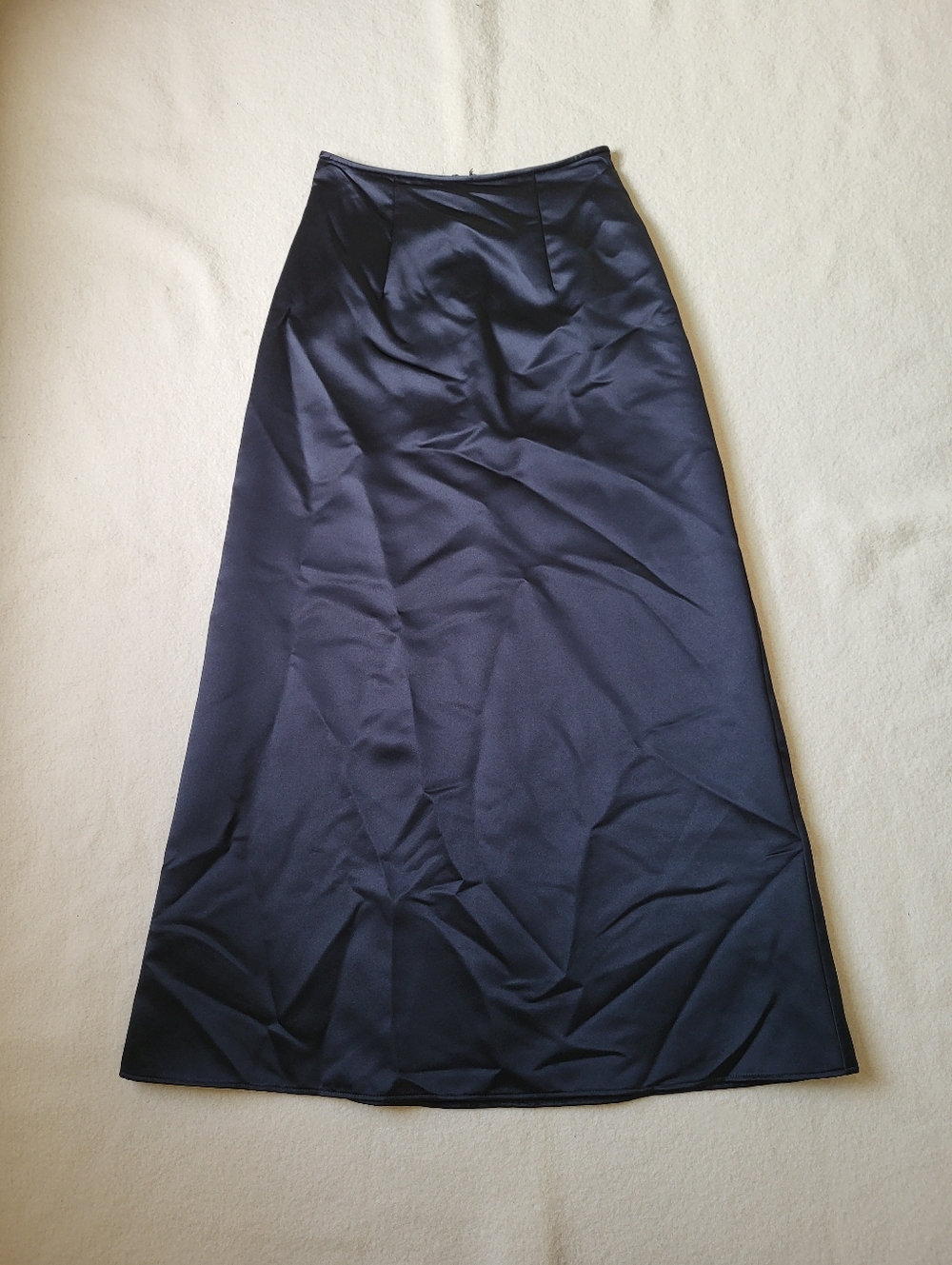 Jessica McClintock For Gunne Sax Maxi Skirt Women's Size 3 Black Formal Vintage